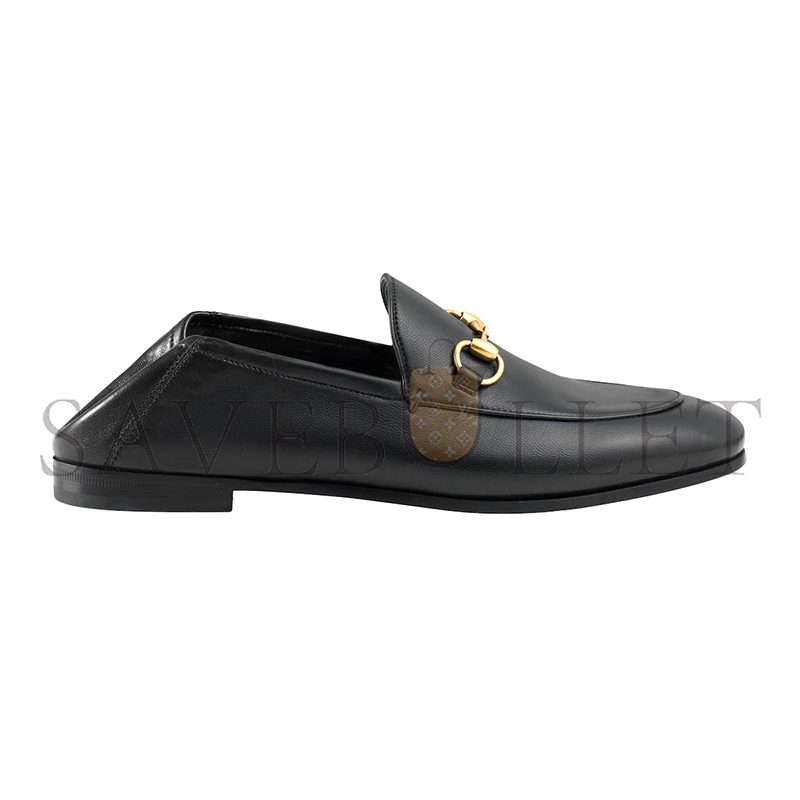 G*u*i leather horsebit loafers 414998